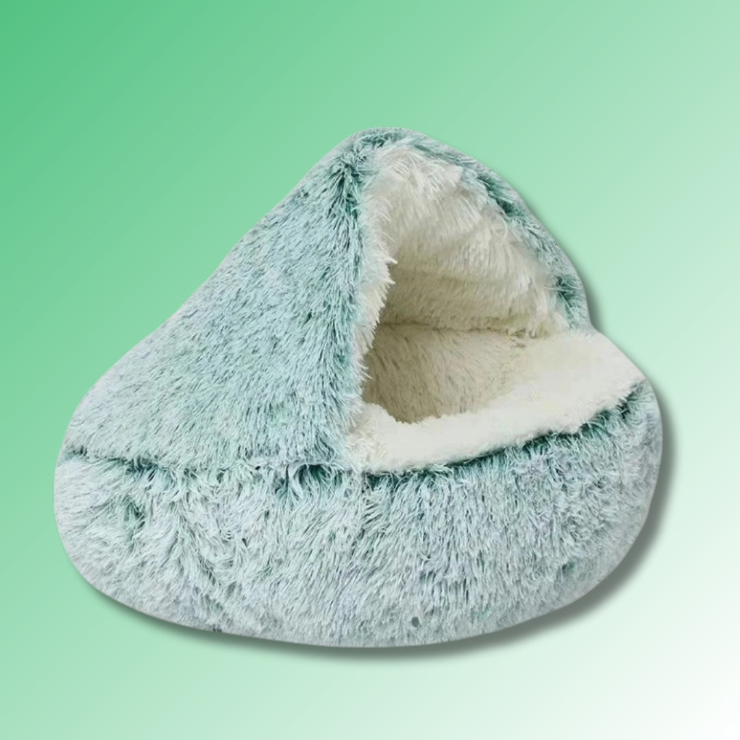 CloudiDog™ - מיטת מערה מפנקת מפרווה לכלבים